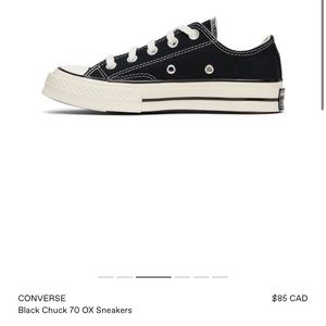 Women’s Black Converse